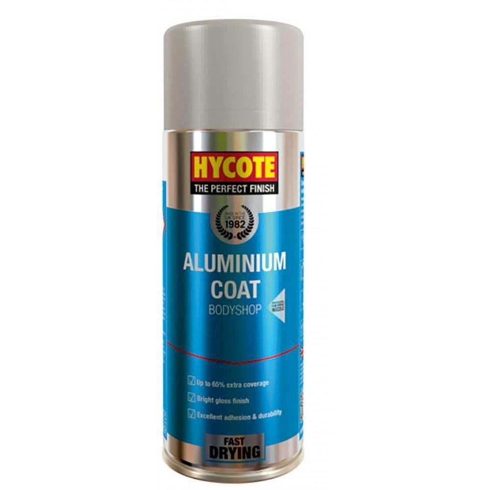 Hycote 2X Hycote Bodyshop Alumnium Coat Spray Paint 400ml