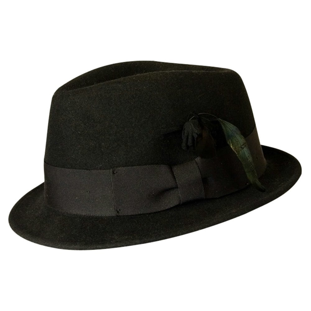 Gamble & Gunn 'Frensham' Black Trilby