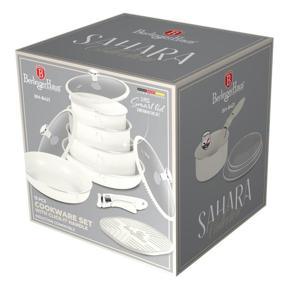 Berlinger Haus 13 Pcs Cookware Set  Berlinger Haus BH8421 | Sahara Marble