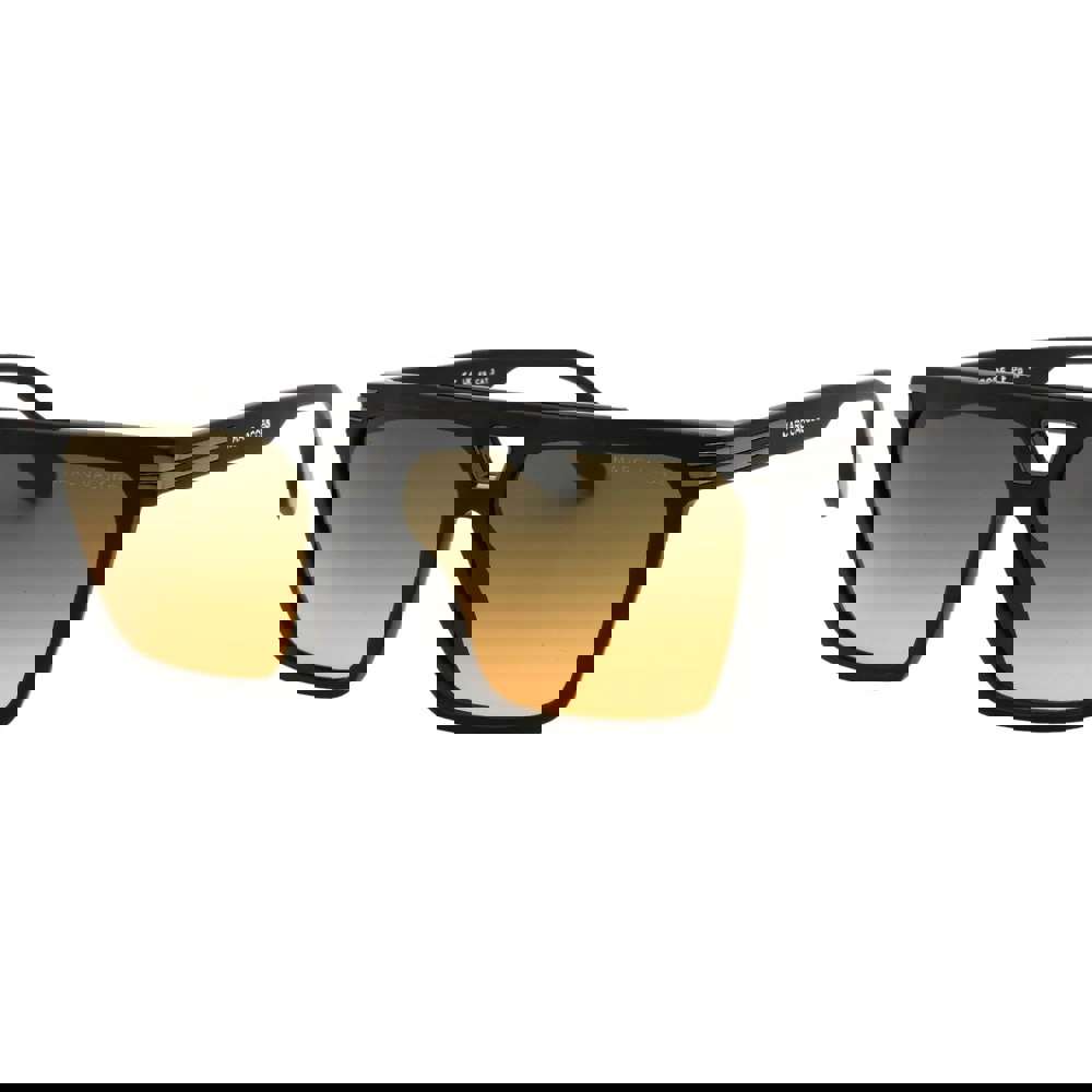 Marc Jacobs Gradient Brown SF Lens Matte Black Sunglasses