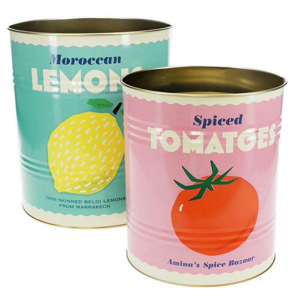 Love Frankie Spiced Tomato & Moroccan Lemon Storage Tins
