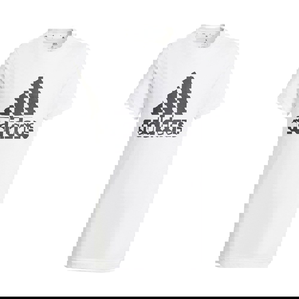 Adidas Boys Essentials Big Logo T-Shirt - White