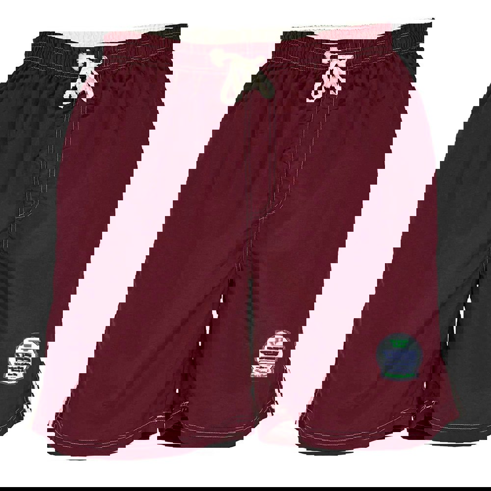 Duke Mens D555 Yarrow Kingsize Swim Shorts - Burgundy