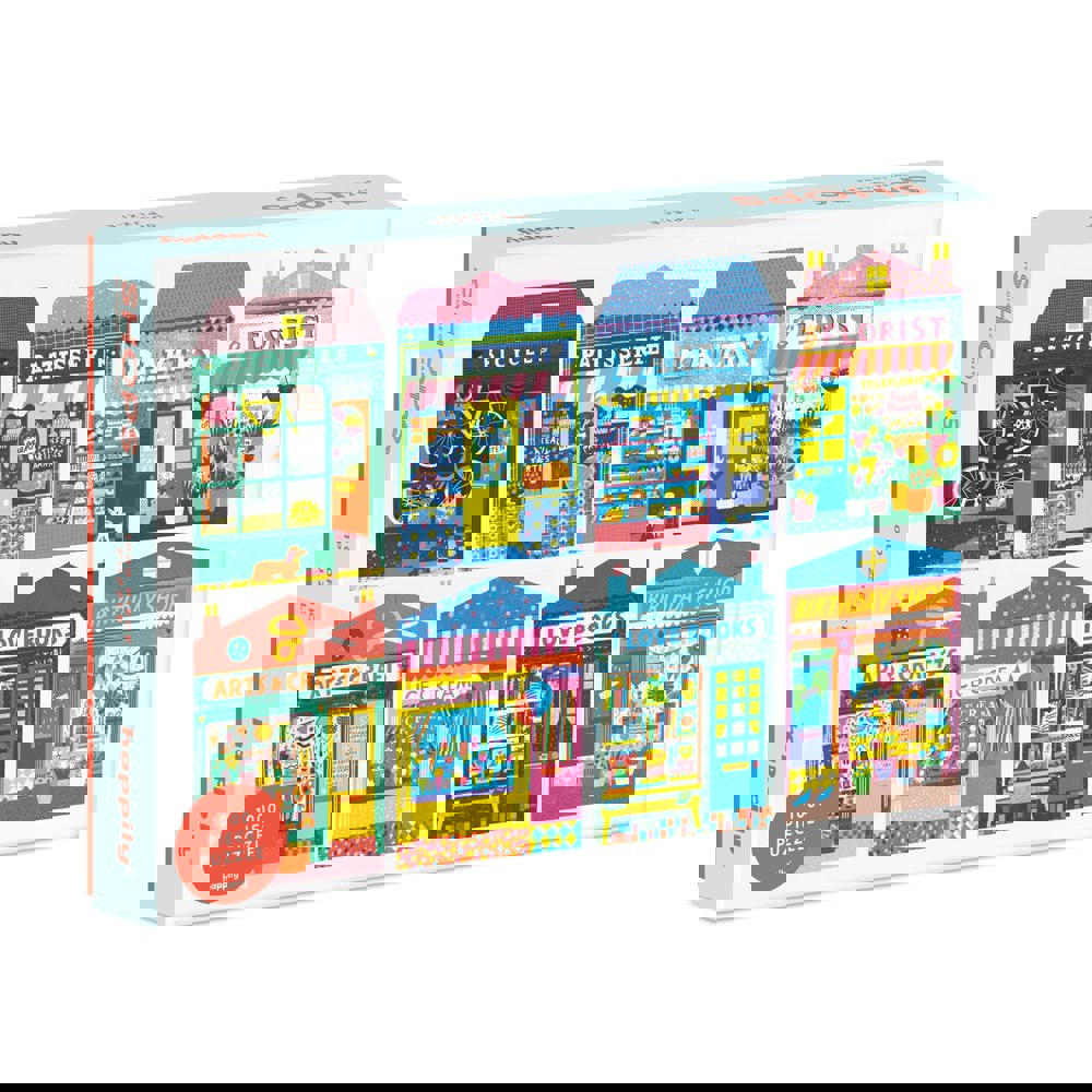 Happily Shops - 1,000 Piece Jigsaw Puzzle