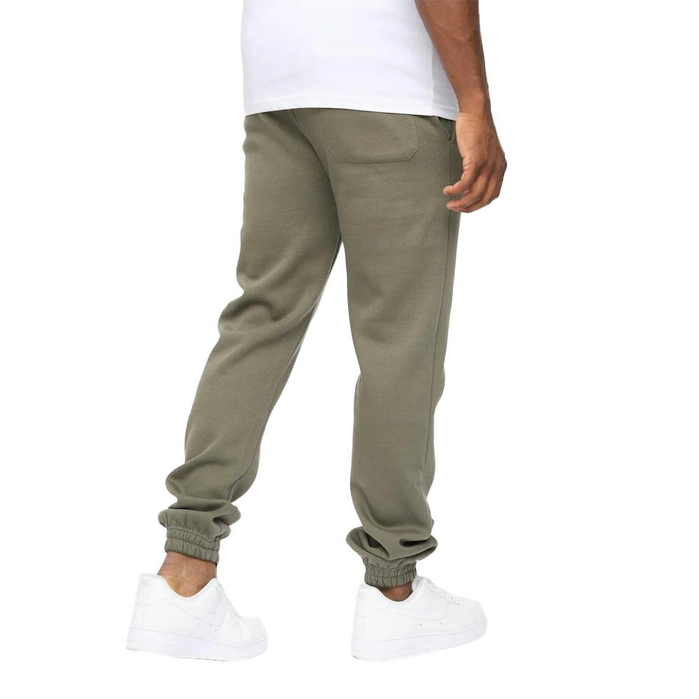 Crosshatch Mens Mappedout Jogging Bottoms - Olive