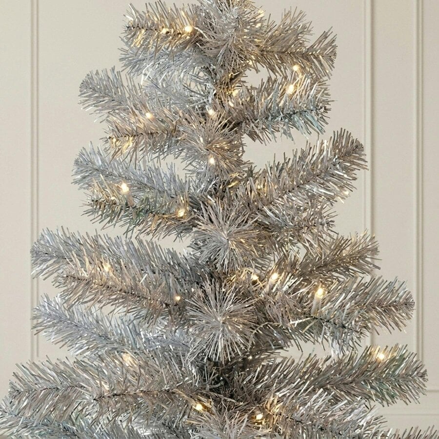 Garden Greatness 3ft Heritage Fir Ready-to-Decorate Pre-Lit Christmas Tree