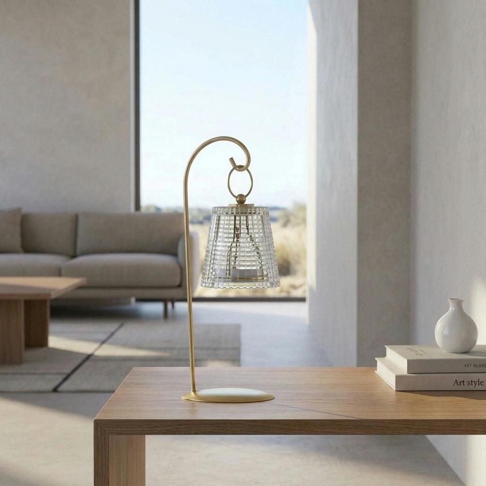 Garden Greatness Curved Luna Hook LED Table Lamp