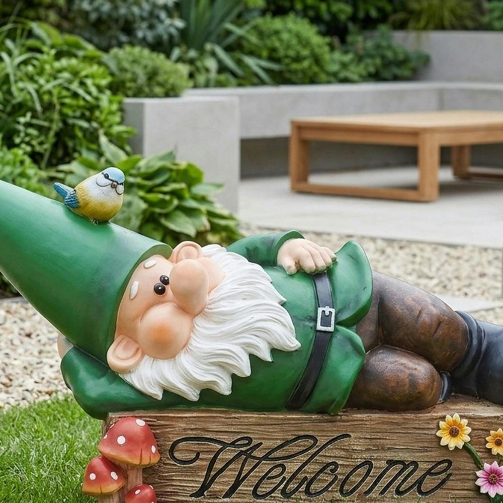 Garden Greatness Welcoming Wilf Garden Ornament