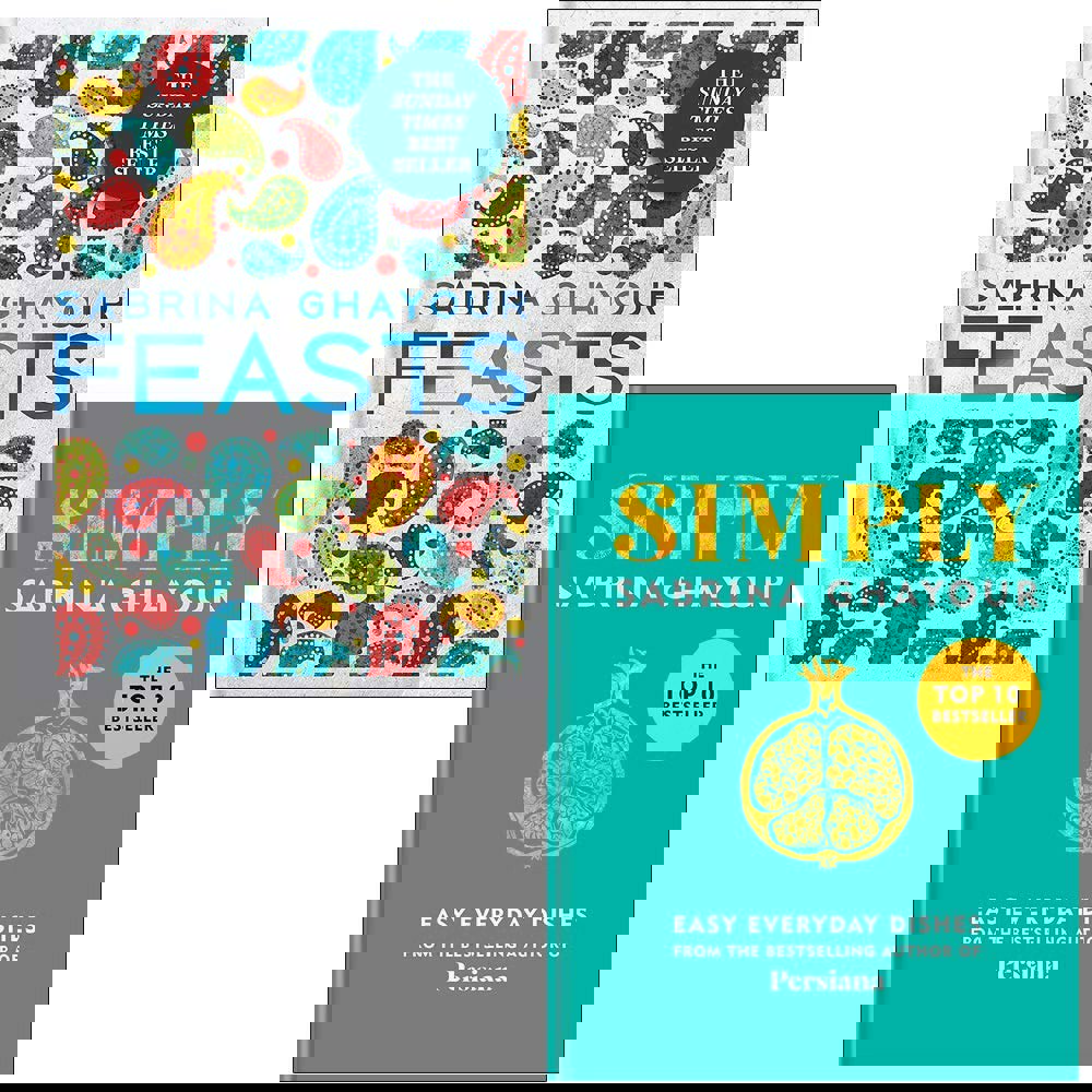 Feasts & Simply by Sabrina Ghayour 2 Books Collection Set