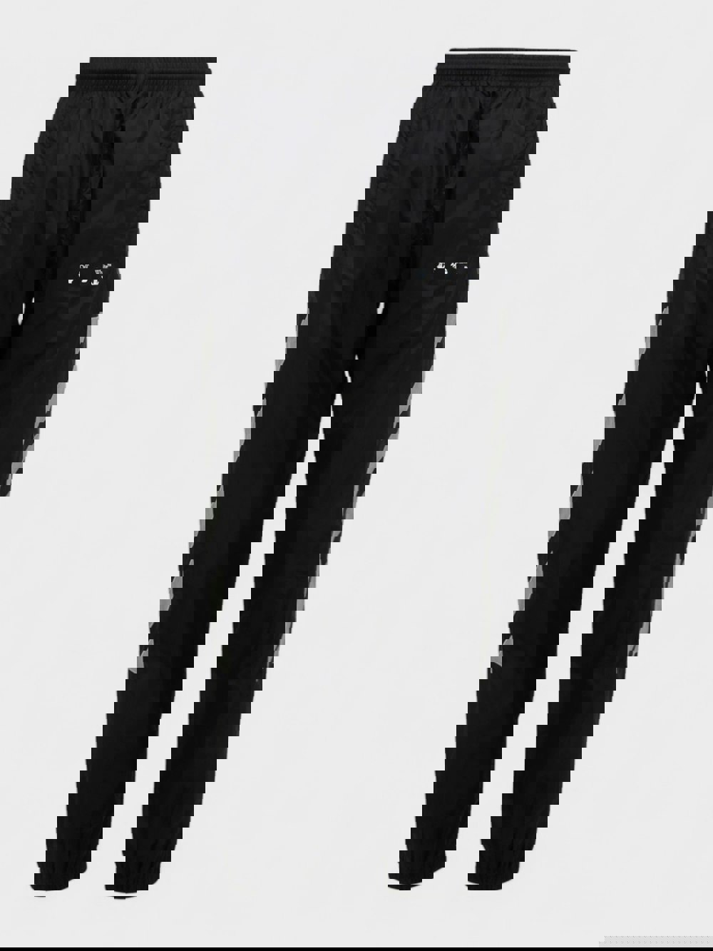 Off-White Diag Nylon Trackpant Black Limestone