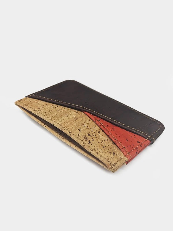 Cork Ethos Natural Cork Card Holder/ Wallet