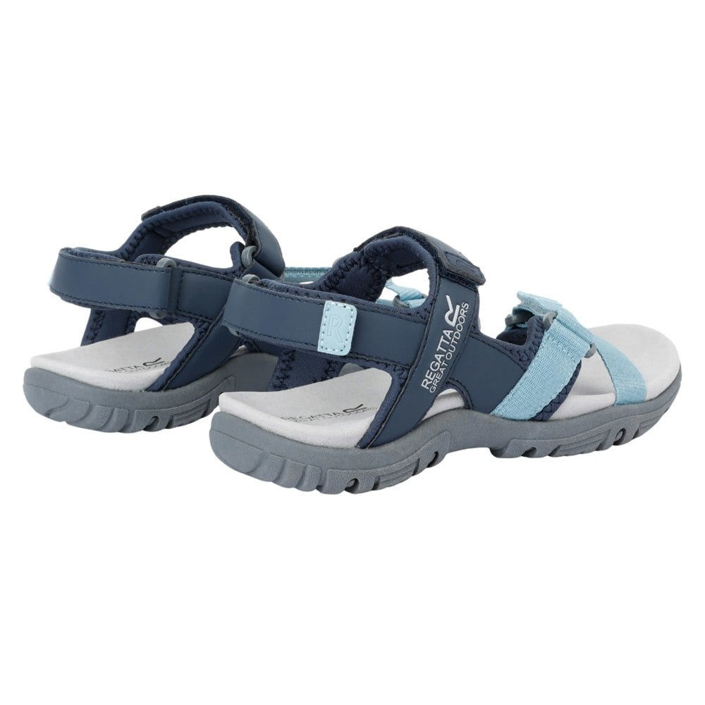 Regatta Women's Santa Clara II Sandals - Navy/Stone Blue
