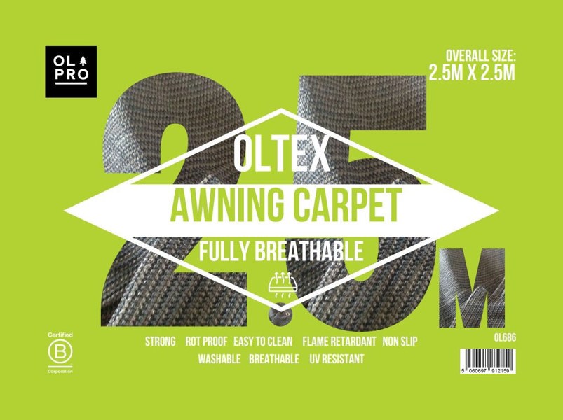 Oltex Breathable Awning Groundsheet 2.5m X 4.5m - Blue OLPRO