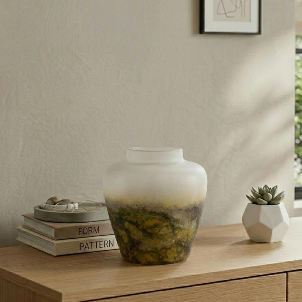 Garden Greatness Relica Decorative Wide Rimmed Vase