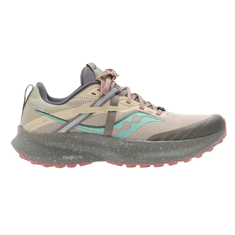Saucony Womens/Ladies Ride 15 Running Trainers - Brown