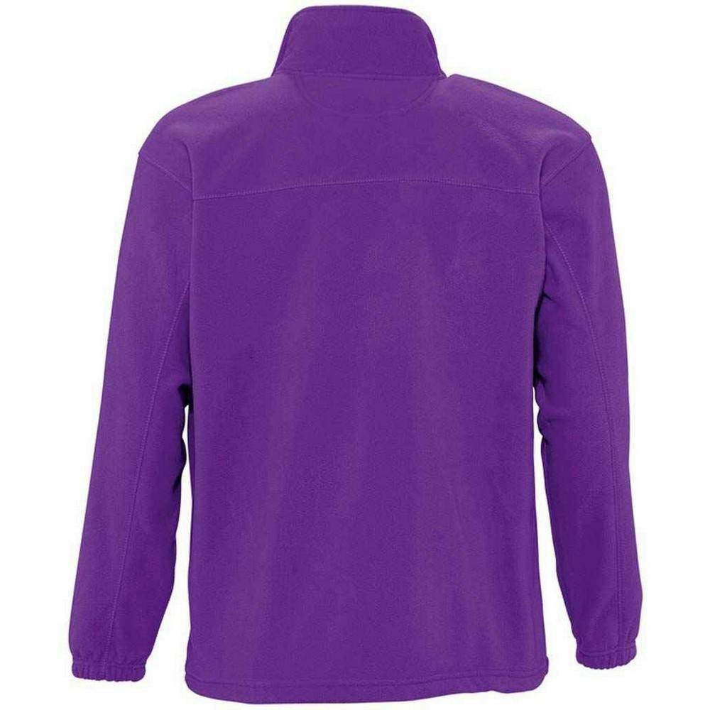 SOLS Unisex Adult North Fleece Jacket - Dark Purple