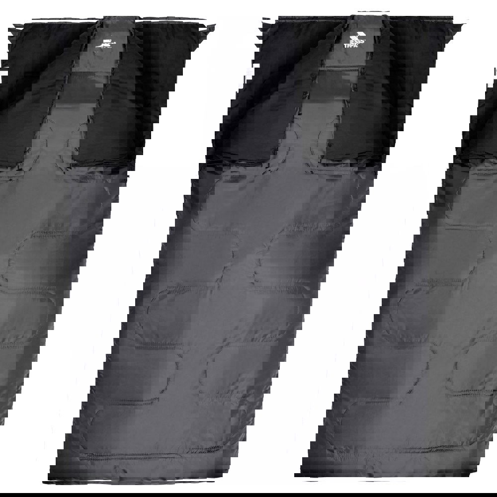 Trespass Catnap 3 Season Double Sleeping Bag - Granite