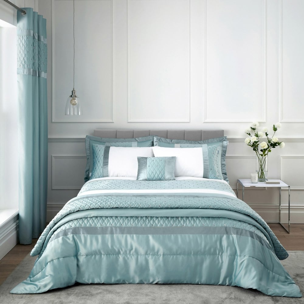 Catherine Lansfield Sequin Cluster Duvet Cover Set