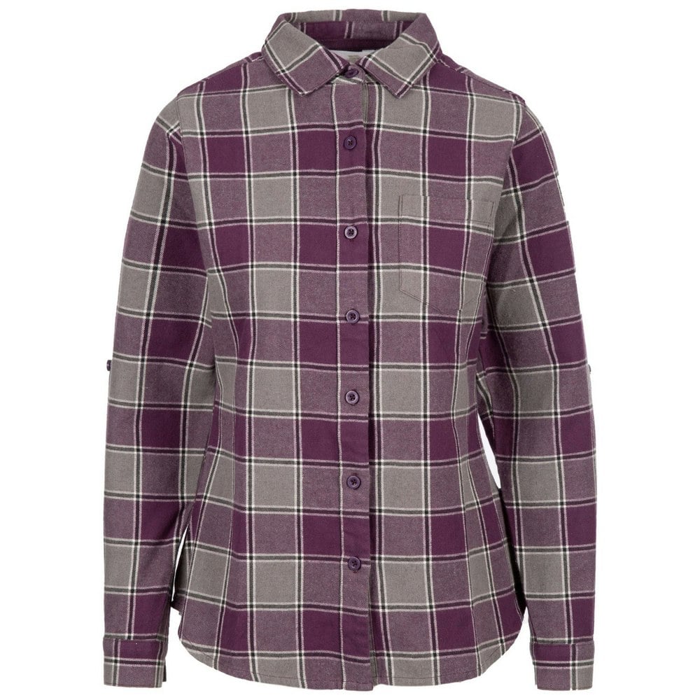 Trespass Womens/Ladies Mindy Shirt - Dark Mauve