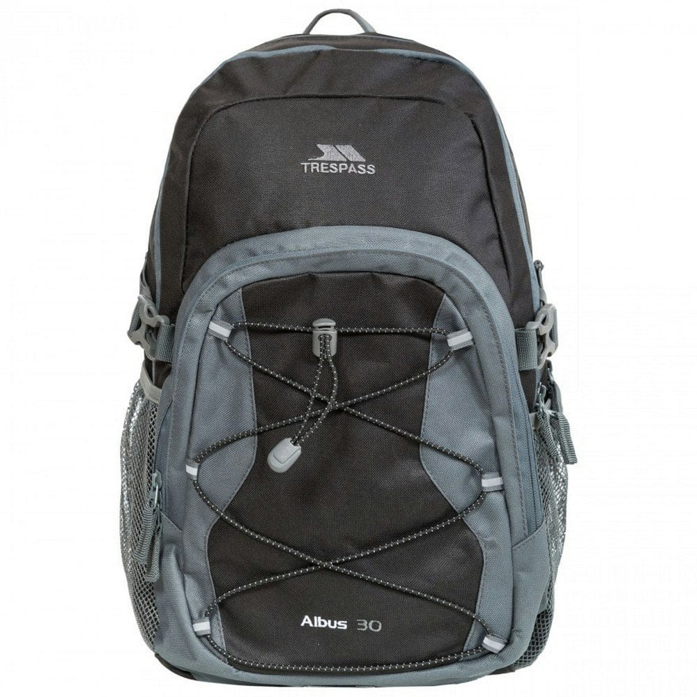 Trespass Albus 30 Litre Casual Rucksack/Backpack - Ash