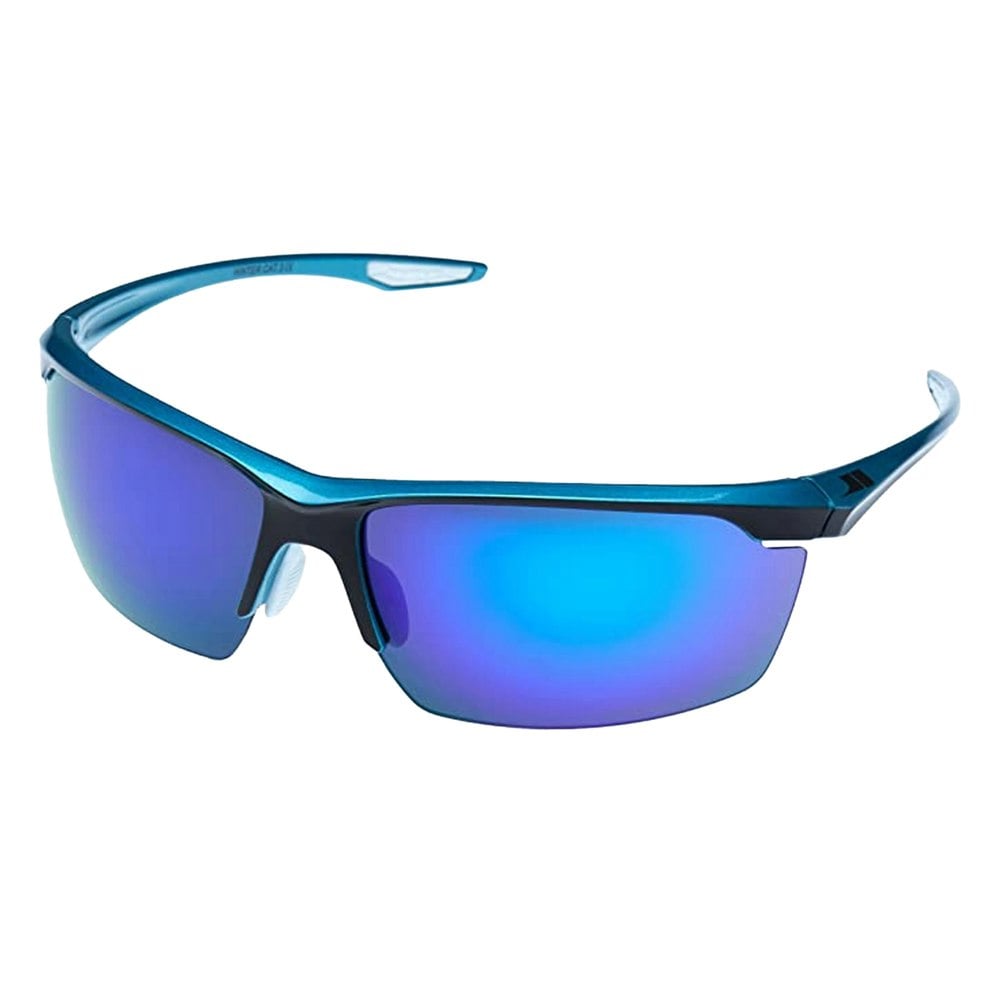 Trespass Adults Unisex Hinter Blue Mirror Sunglasses - Blue