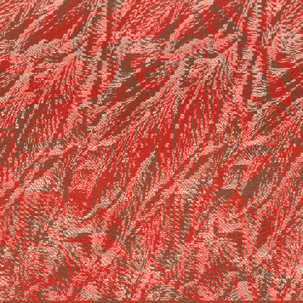 Wylder Nature Grantley Jacquard Piped Cushion Cover - Brick