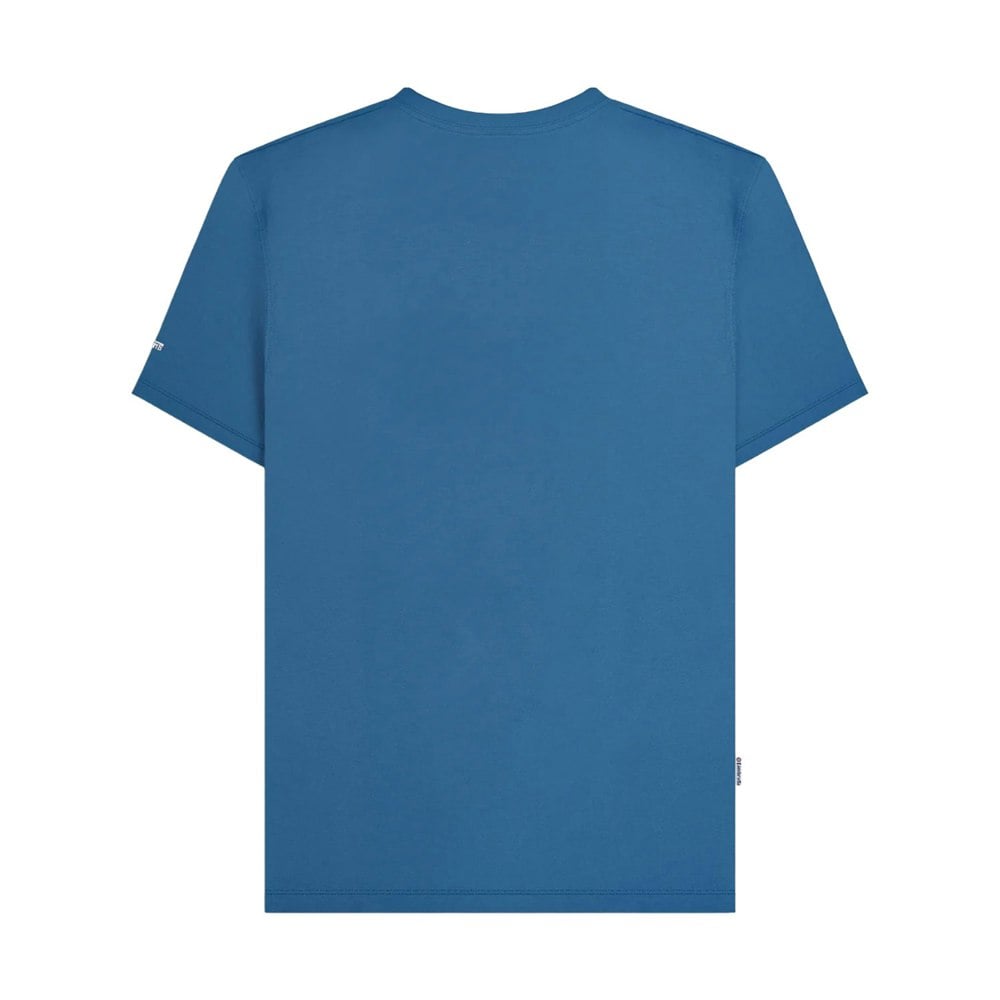 Lambretta Mens AW24 Scooter Flag Big & Tall T-Shirt - Dark Blue
