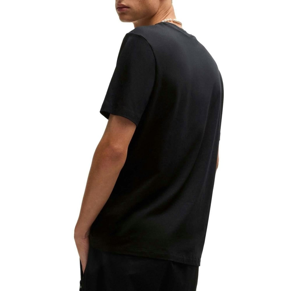 Hugo Mens Dayaking Dog T-Shirt - Black
