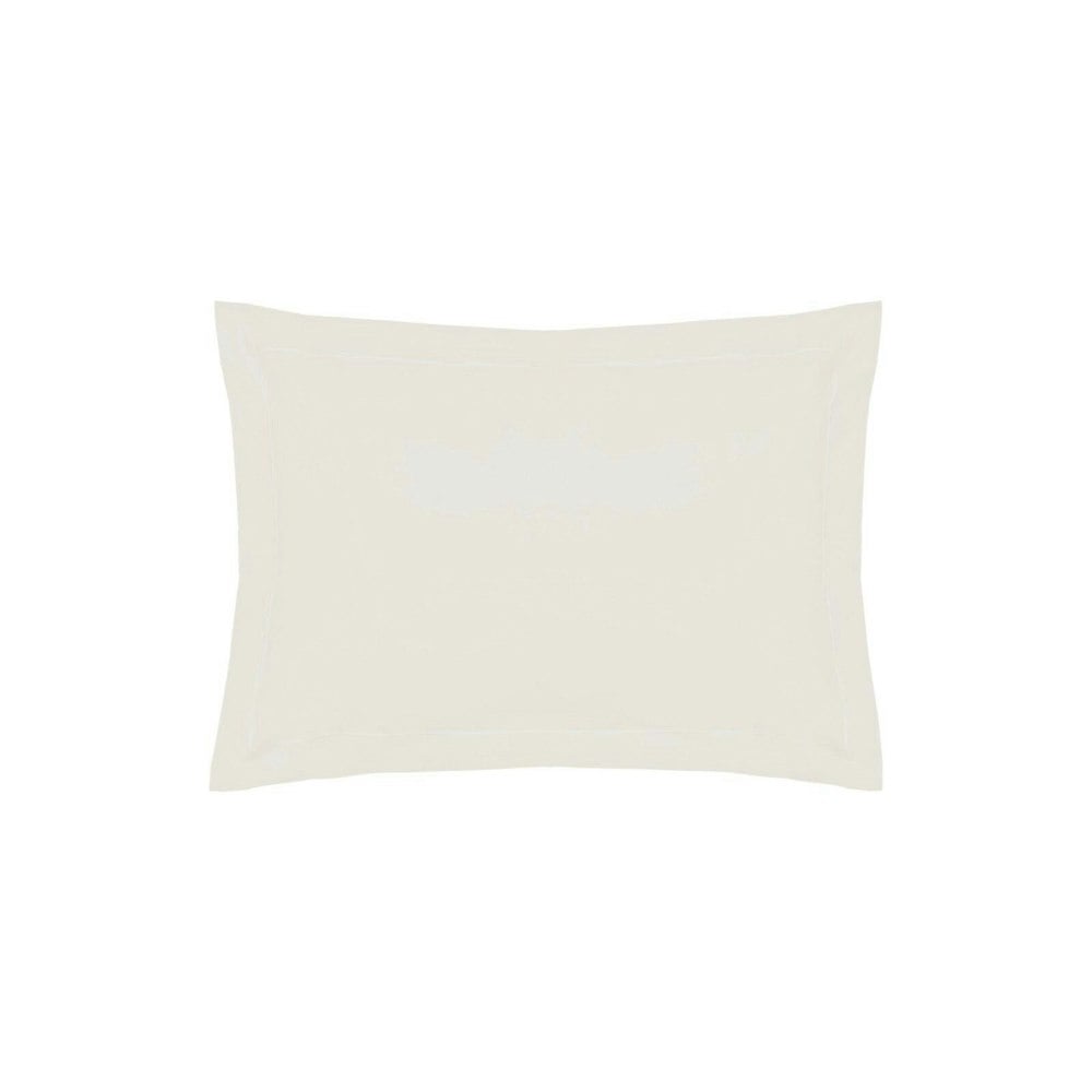 Belledorm Easycare Percale Oxford Pillowcase - Ivory