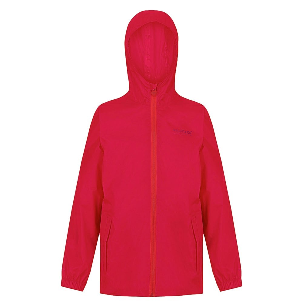 Regatta Great Outdoors Childrens/Kids Pack It Jacket III Waterproof Packaway Black - Cabaret