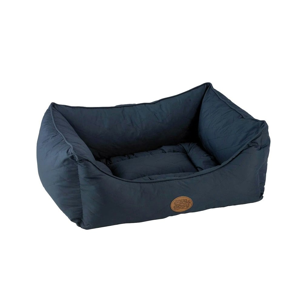 Snug and Cosy Pets Winchester Navy Dog bed