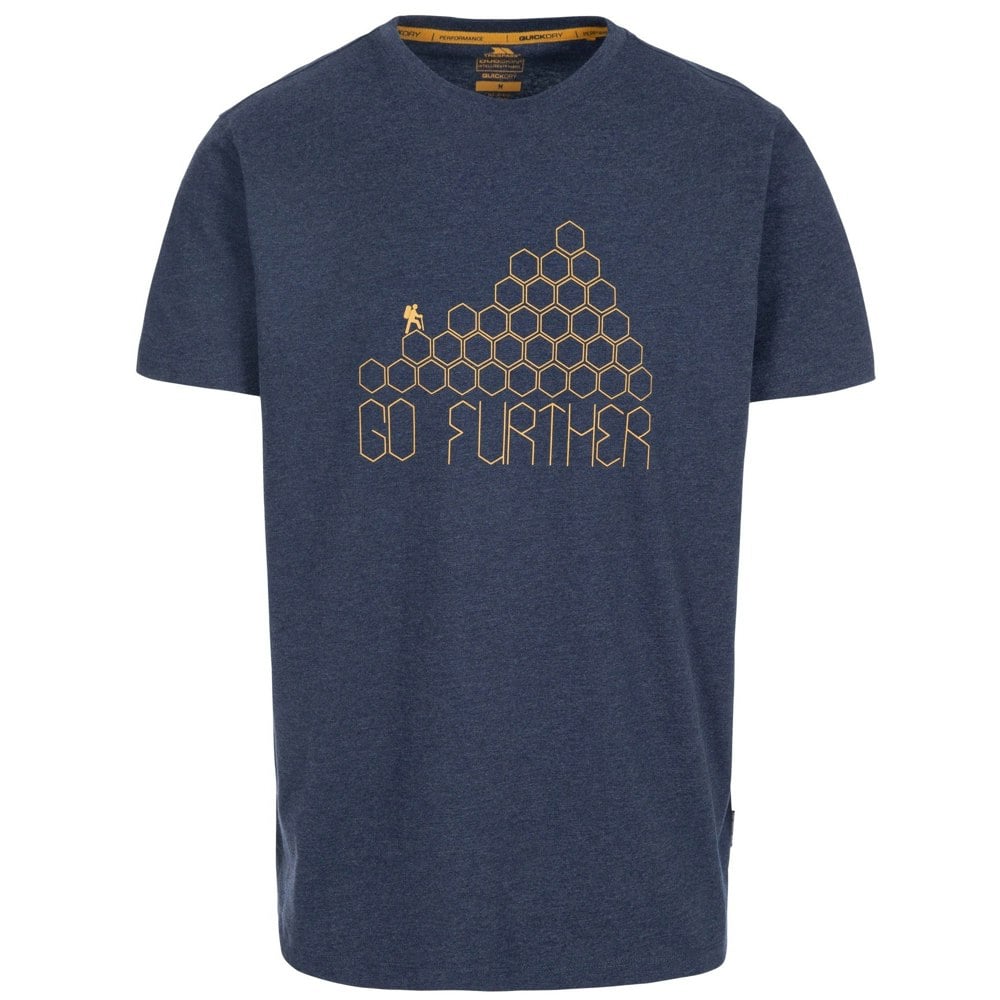 Trespass Mens Buzzinley T-Shirt - Navy Marl
