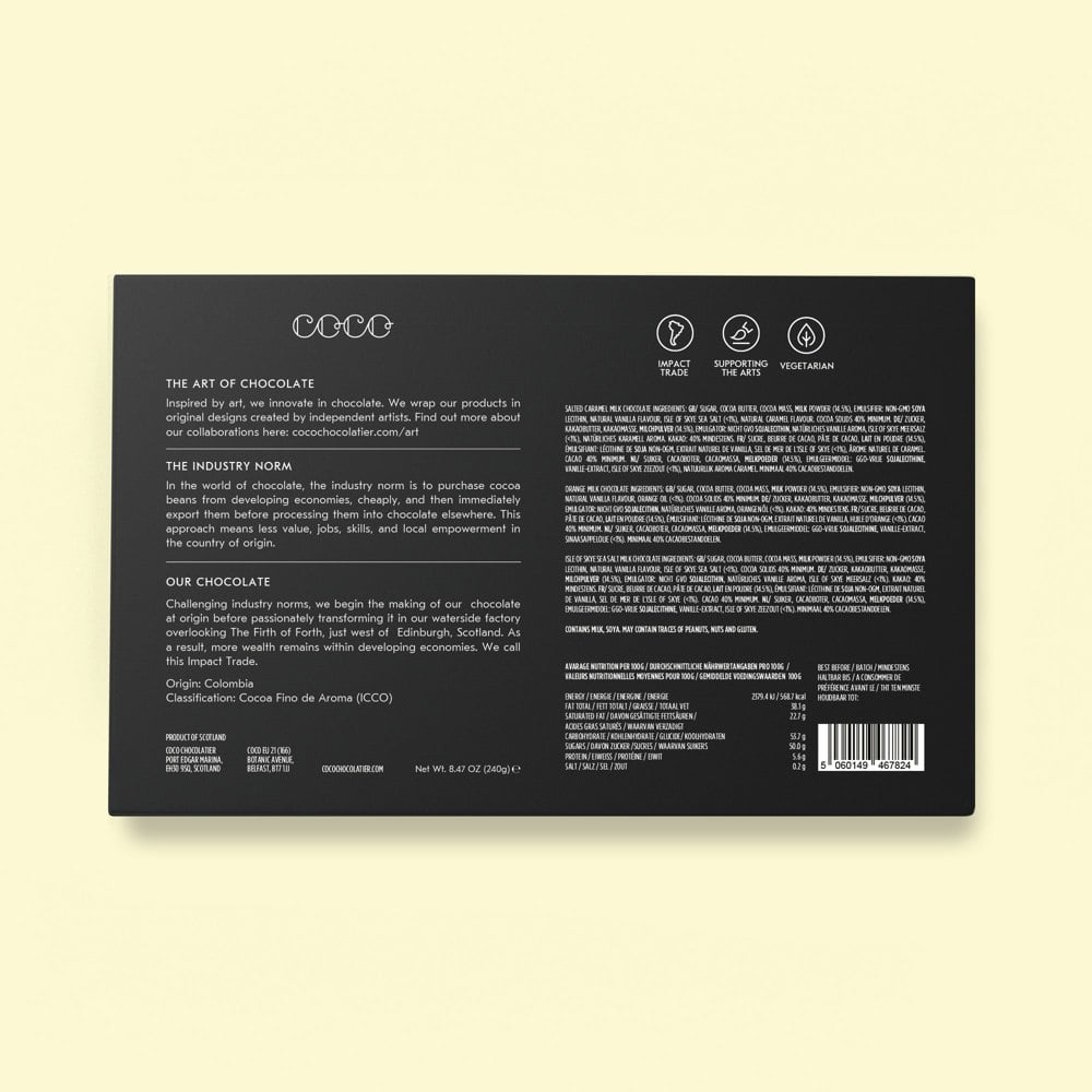 COCO 3 Bar Gift Set | Milk Chocolate