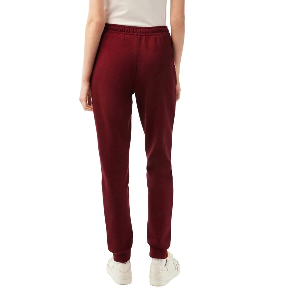 Lacoste Womens/Ladies Sporty & Rich Stretch Jogging Bottoms - Red