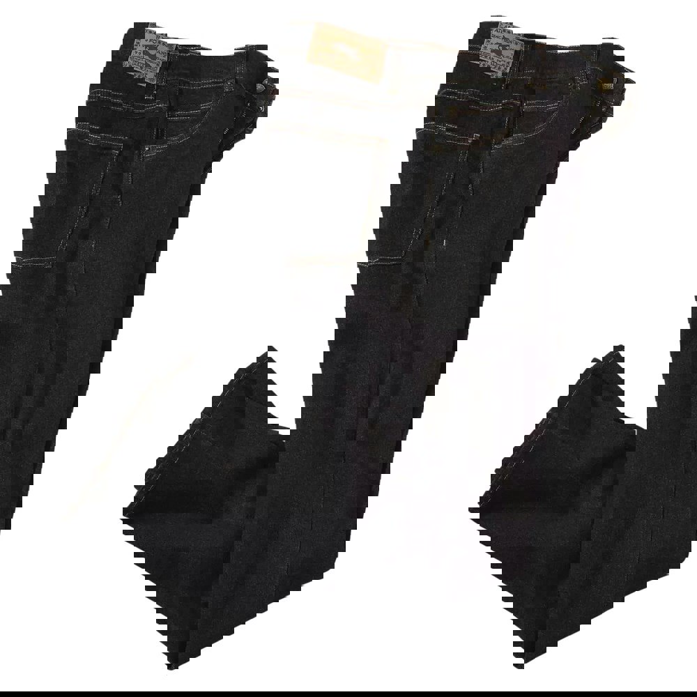Atlas For Men Mens Stretch Regular Jeans - Black