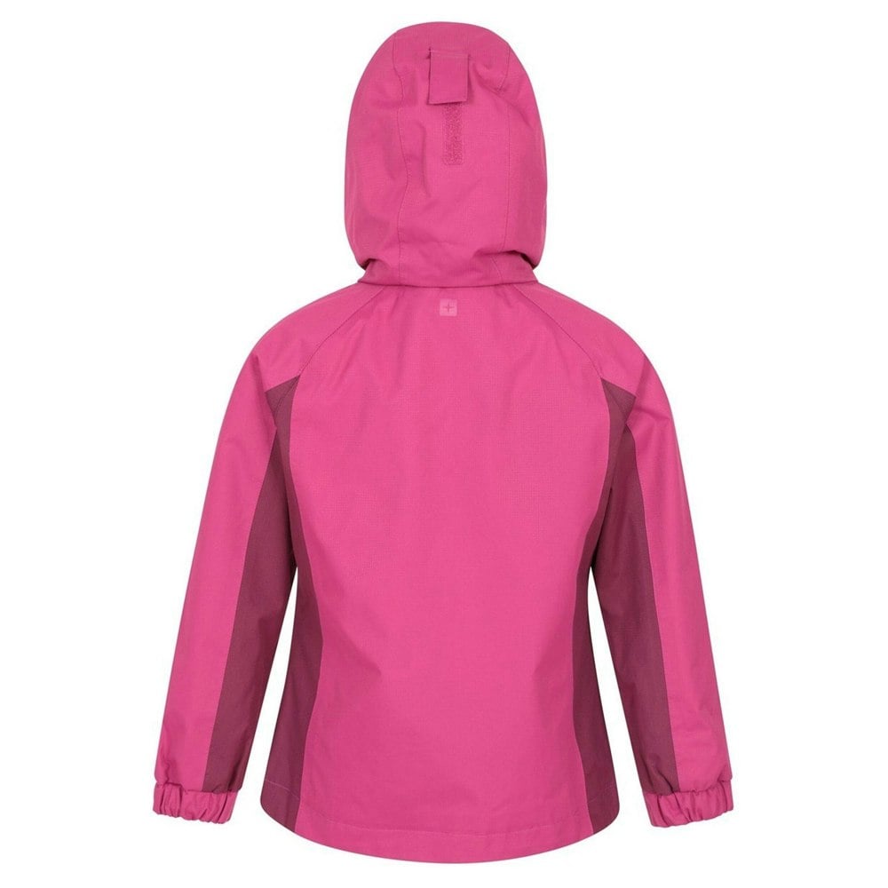 Mountain Warehouse Childrens/Kids Shelly Waterproof Jacket - Berry