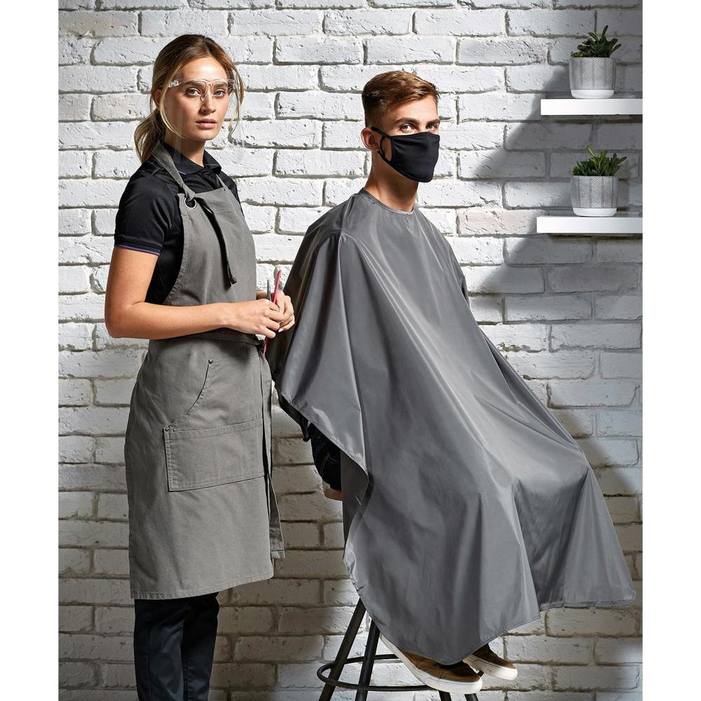 Premier Waterproof Salon Gown - Dark Grey