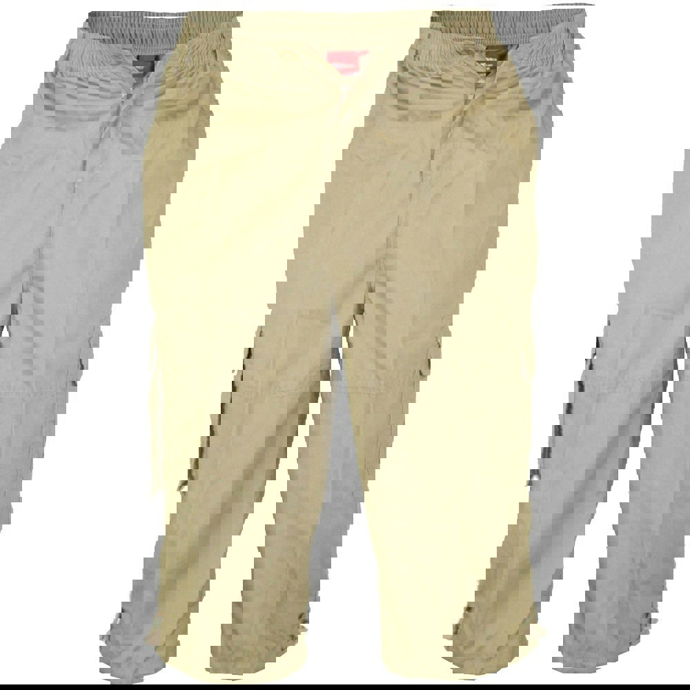 Duke Mens D555 Mason Kingsize Cargo Shorts - Sand