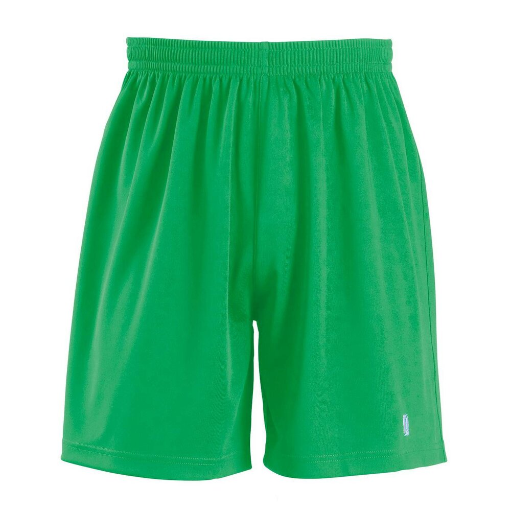 SOLS Childrens/Kids San Siro 2 Sport Shorts - Bright Green - Bright Green - 100% Polyester