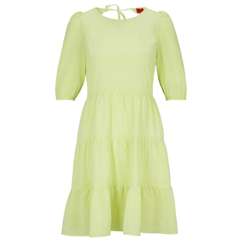 Hugo Womens/Ladies Komiri Dress - Yellow