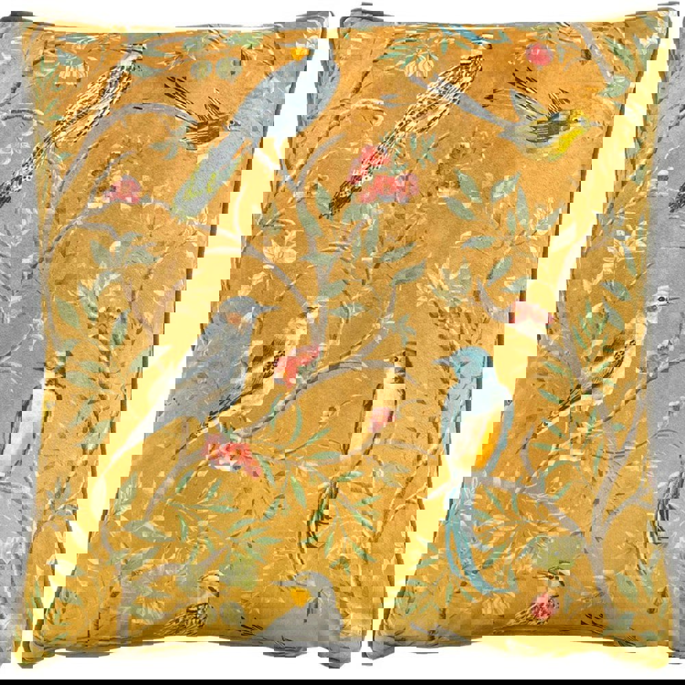 Wylder Chinoiserie Cushion Cover - Gold