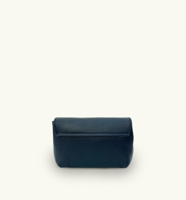 Apatchy London The Maddie Leather Bag - Navy