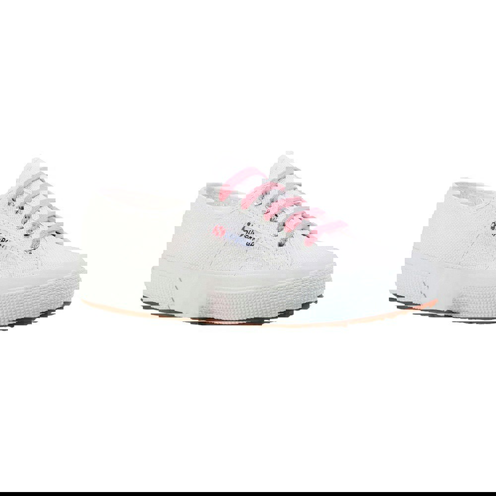 Superga Plain Cotton Shoe Laces - Pink