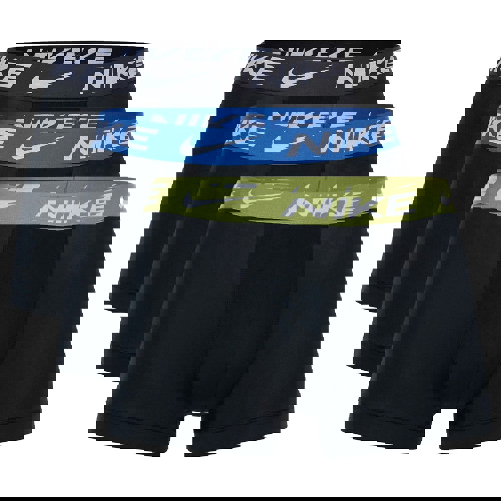Nike Mens Essential Micro Boxer Shorts (Pack of 3) - Black