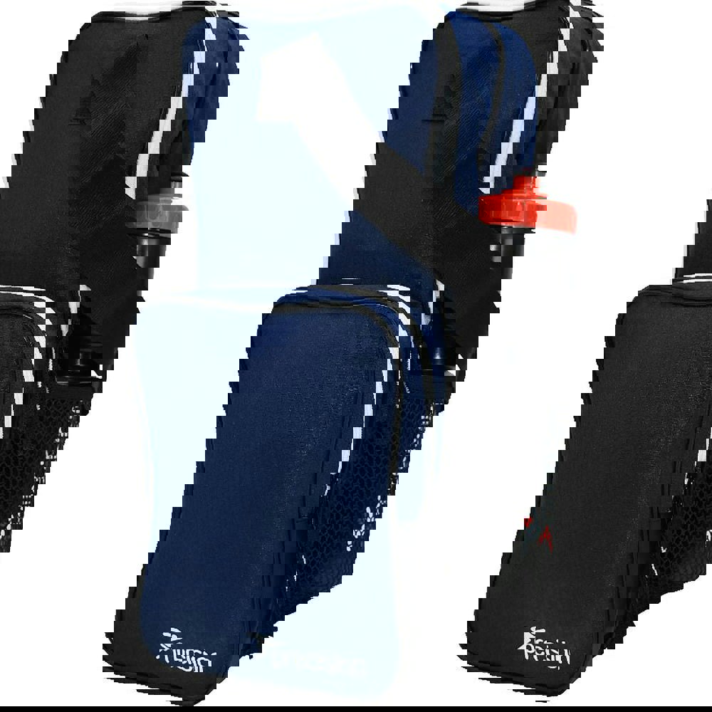 48x30x20cm Sports Shoe/Boot Bag - NAVY/WHITE - Football Rugby Rip Stop Gym Carry