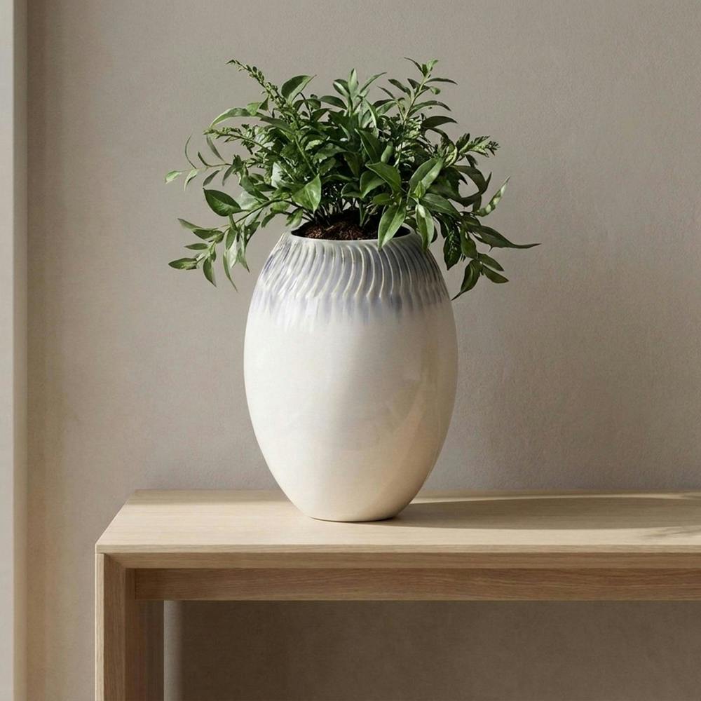 Garden Greatness Textured Bee Hive Ceramic Display Vase