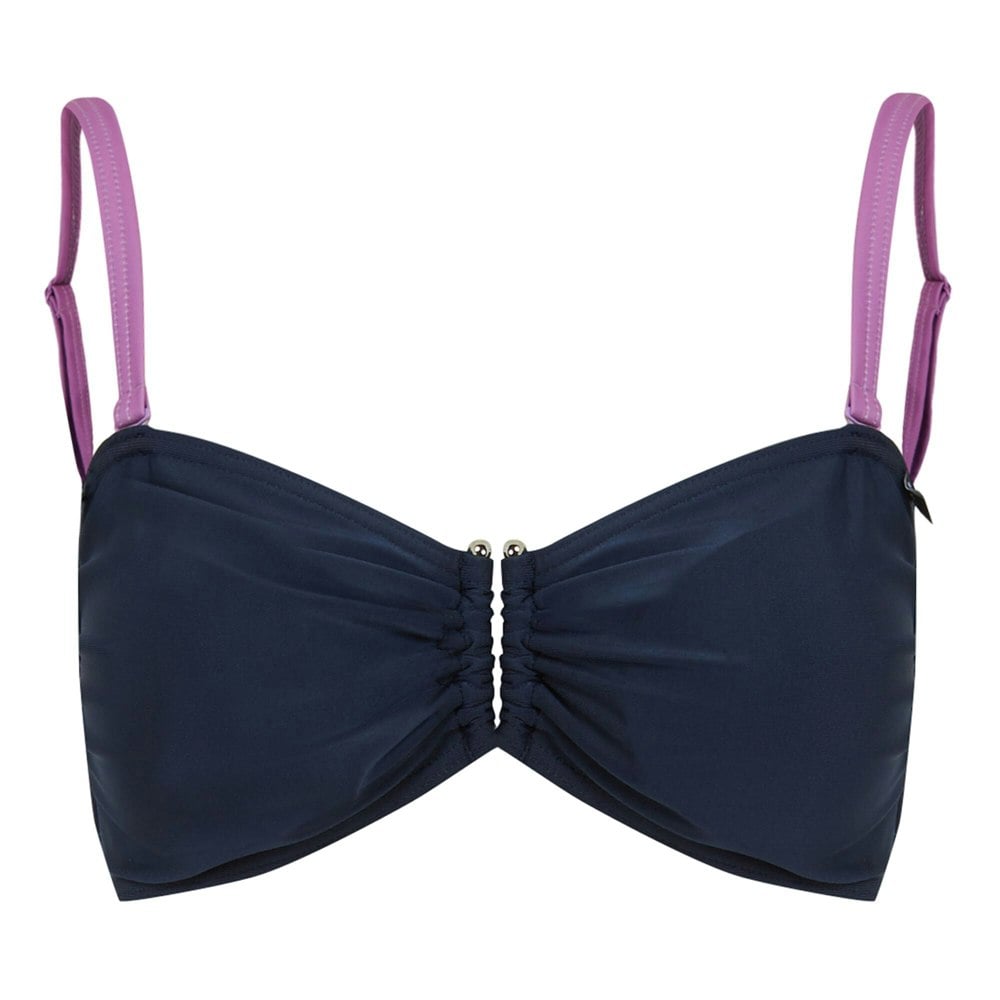 Regatta Womens/Ladies Aceana III Contrast Bikini Top - Navy/Radiant Orchid