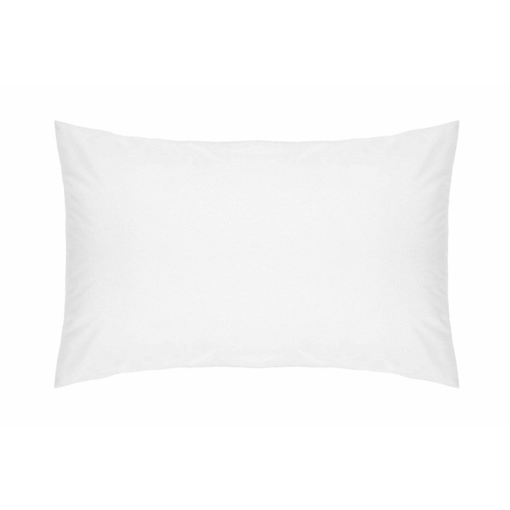 Belledorm Easycare Percale Housewife Pillowcase - White