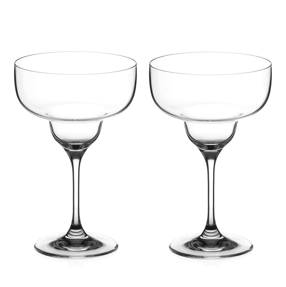 Diamante Auris Margarita Cocktail Glasses - Set of 2