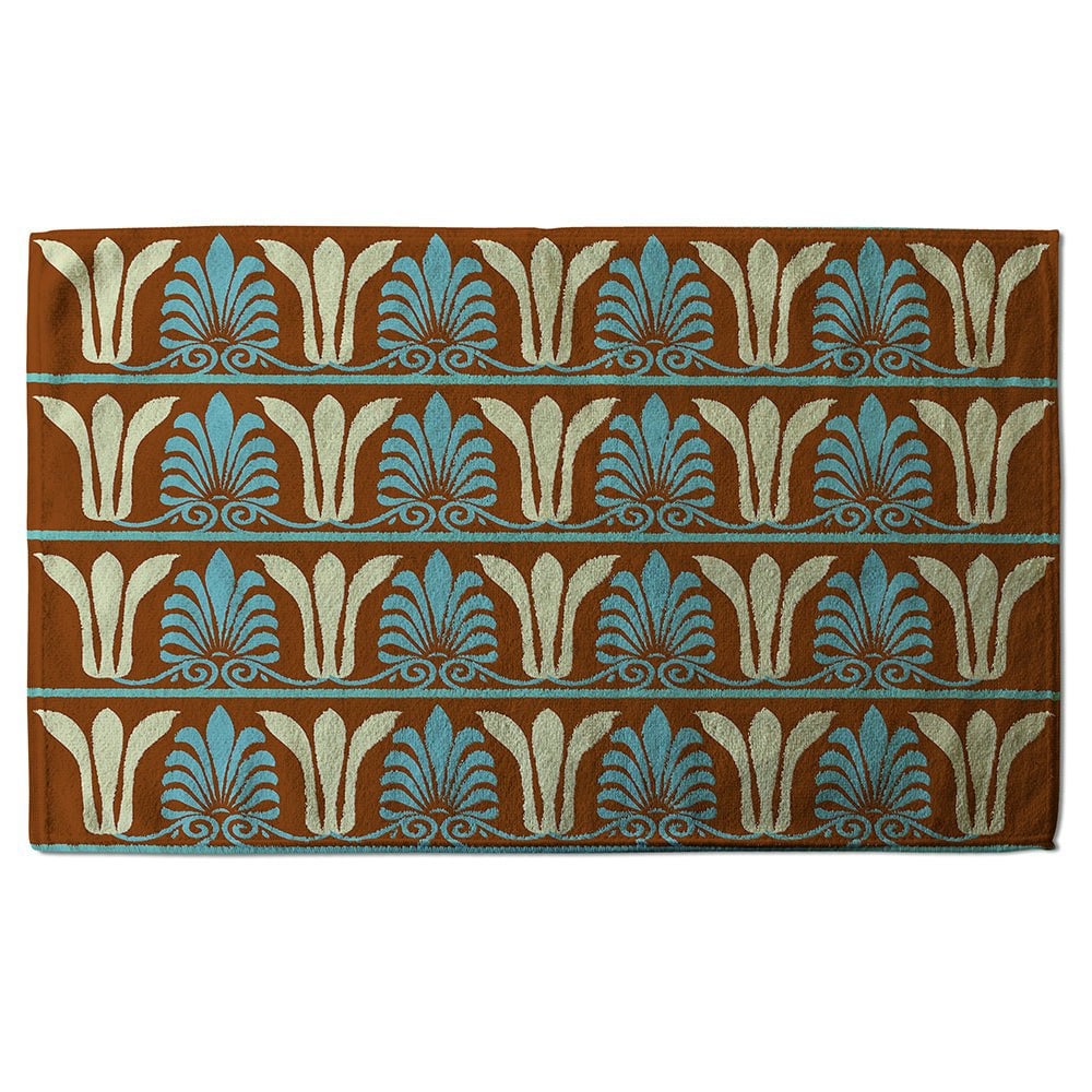 Benjamin Tate Design Egyptian Flower Ornament Pattern (Bath Towel)